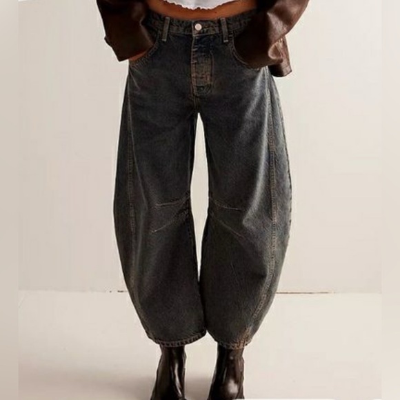 Free People Denim - Free People Barrel Jeans